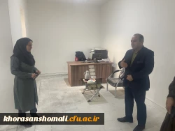 بازدید ریاست دانشگاه فرهنگیان استان از پردیس امام جعفر صادق (ع) 2