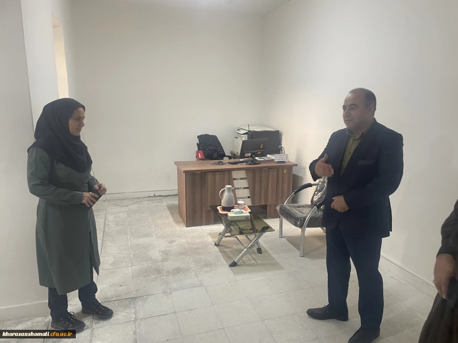 بازدید ریاست دانشگاه فرهنگیان استان از پردیس امام جعفر صادق (ع) 2