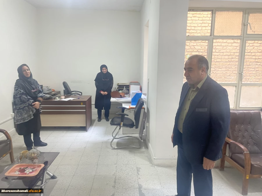 بازدید ریاست دانشگاه فرهنگیان استان از پردیس امام جعفر صادق (ع) 2