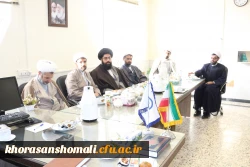 جلسه  نهاد نمایندگی مقام معظم رهبری دانشگاه های استان  5