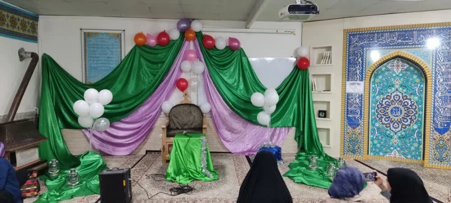 جشن میلاد حضرت زینب (س) در نماز خانه سرای دانشجویی پردیس خواهران  2