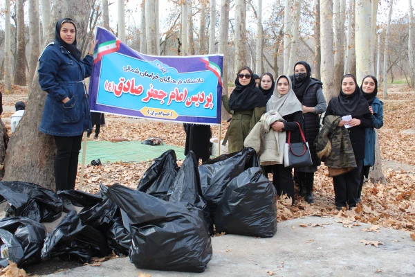 اردو تفریحی باباامان با محوریت پاکسازی محیط زیست 6