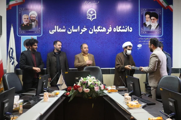 جلسه تودیع و معارفه مسئول دانشجویی دانشگاه فرهنگیان 6