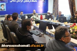 حضور نماینده محترم مردم بجنورد، مانه و سملقان، گرمه و جاجرم، رازوجرگلان جناب آقای دکتر وحیدی در دانشگاه فرهنگیان خراسان شمالی 3