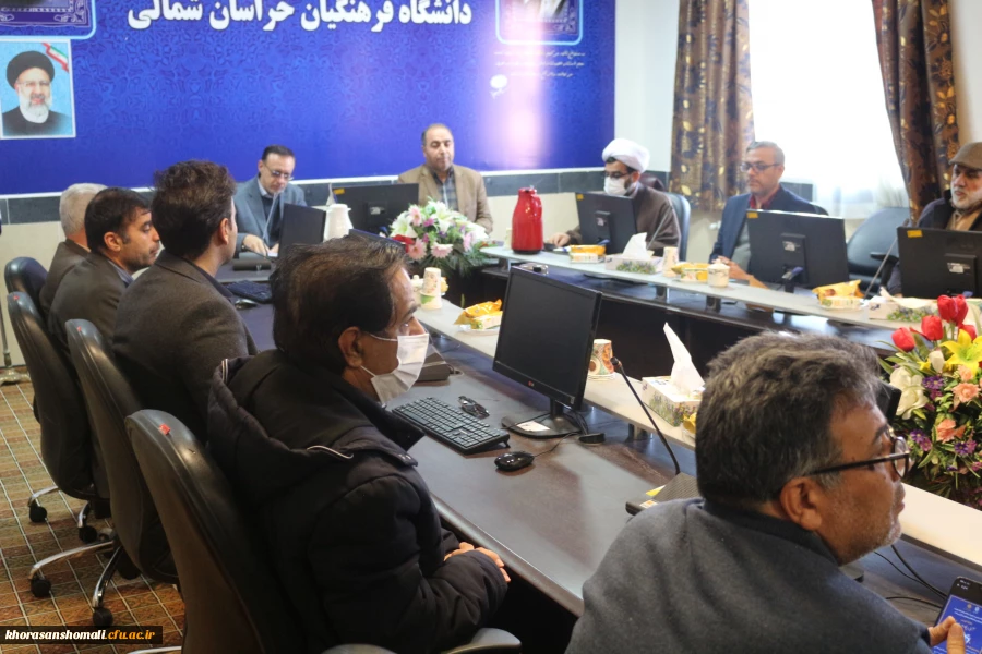 حضور نماینده محترم مردم بجنورد، مانه و سملقان، گرمه و جاجرم، رازوجرگلان جناب آقای دکتر وحیدی در دانشگاه فرهنگیان خراسان شمالی 3