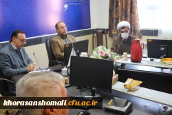 حضور نماینده محترم مردم بجنورد، مانه و سملقان، گرمه و جاجرم، رازوجرگلان جناب آقای دکتر وحیدی در دانشگاه فرهنگیان خراسان شمالی 5