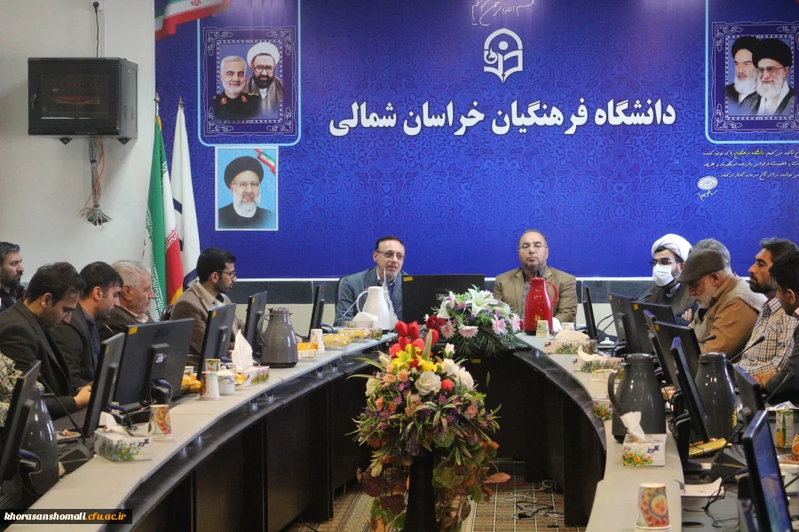 حضور نماینده محترم مردم بجنورد، مانه و سملقان، گرمه و جاجرم، رازوجرگلان جناب آقای دکتر وحیدی در دانشگاه فرهنگیان خراسان شمالی 8