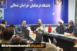 حضور نماینده محترم مردم بجنورد، مانه و سملقان، گرمه و جاجرم، رازوجرگلان جناب آقای دکتر وحیدی در دانشگاه فرهنگیان خراسان شمالی 9