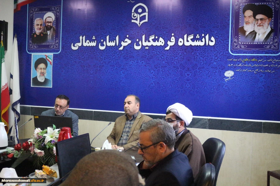 حضور جناب آقای دکتر وحیدی نماینده محترم مردم بجنورد، مانه و سملقان، گرمه و جاجرم و رازوجرگلان در مجلس شورای اسلامی در دانشگاه فرهنگیان 4