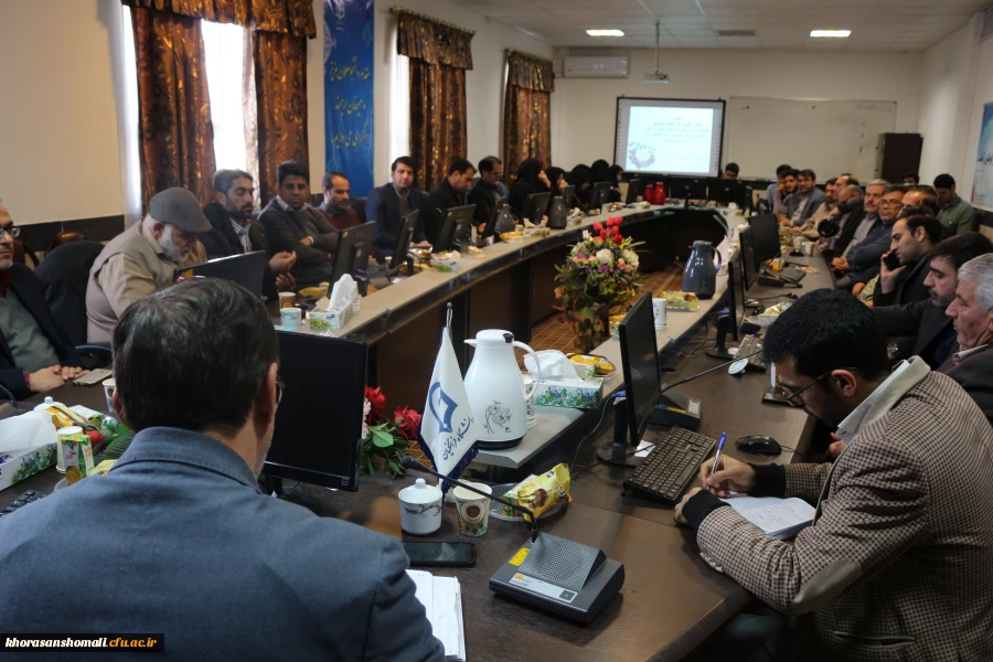 حضور نماینده محترم مردم بجنورد، مانه و سملقان، گرمه و جاجرم، رازوجرگلان جناب آقای دکتر وحیدی در دانشگاه فرهنگیان خراسان شمالی 6