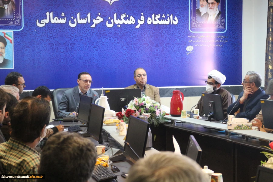 حضور نماینده محترم مردم بجنورد، مانه و سملقان، گرمه و جاجرم، رازوجرگلان جناب آقای دکتر وحیدی در دانشگاه فرهنگیان خراسان شمالی 8