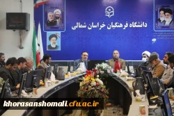 دیدار نماینده محترم مردم بجنورد، مانه و سملقان، گرمه و جاجرم، رازوجرگلان جناب آقای دکتر وحیدی با دبیران کانون های فرهنگی و اجتماعی و انجمن های علمی پردیس امام محمدباقر(ع) خراسان شمالی 5