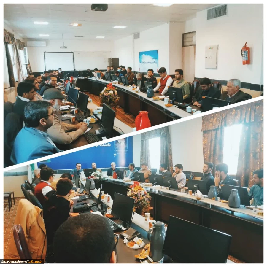 دیدار نماینده محترم مردم بجنورد، مانه و سملقان، گرمه و جاجرم، رازوجرگلان جناب آقای دکتر وحیدی با دبیران کانون های فرهنگی و اجتماعی و انجمن های علمی پردیس امام محمدباقر(ع) خراسان شمالی 2