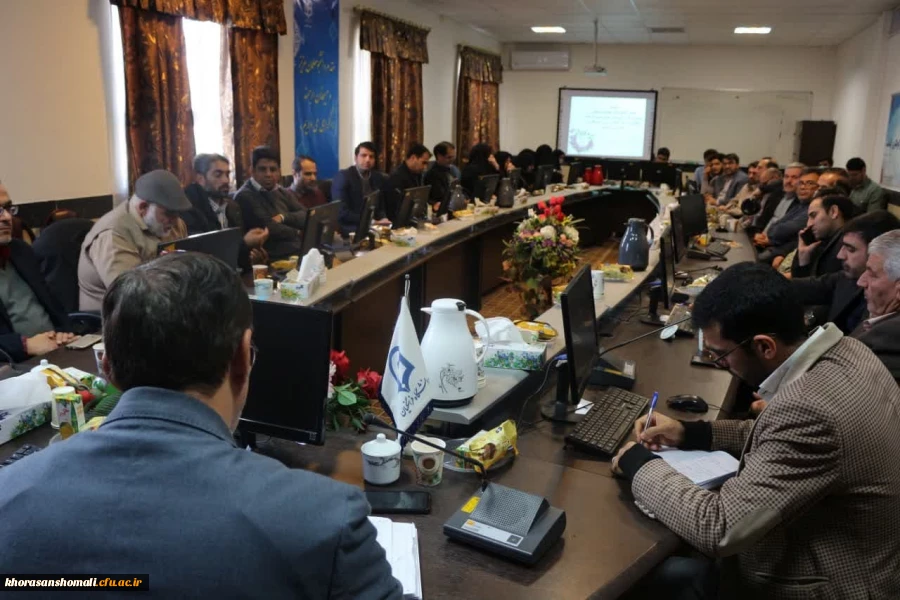  نشست صمیمی نماینده محترم مردم بجنورد، مانه و سملقان، گرمه و جاجرم، رازوجرگلان جناب آقای دکتر وحیدی با کارکنان و مسئولین دانشگاه فرهنگیان خراسان شمالی 6