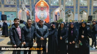 حضور دانشجومعلمان دانشگاه فرهنگیان خراسان شمالی در جشنواره "رسش قلم2"