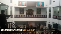 بازدید مسئولان نشریات دانشجویی و دبیران کانون مکتب شهید سلیمانی دانشگاه فرهنگیان خراسان شمالی از موزه دفاع مقدس کرمان 4