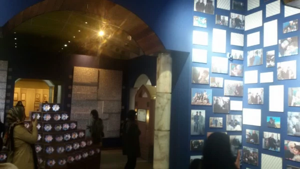 بازدید مسئولان نشریات دانشجویی و دبیران کانون مکتب شهید سلیمانی دانشگاه فرهنگیان خراسان شمالی از موزه دفاع مقدس کرمان 6