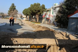 بازدید میدانی مدیریت امور پردیس های استان از روند بهسازی پردیس امام جعفر صادق(ع) 3