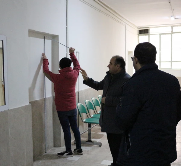 بازدید میدانی مدیریت امور پردیس های استان از روند بهسازی پردیس امام جعفر صادق(ع) 6