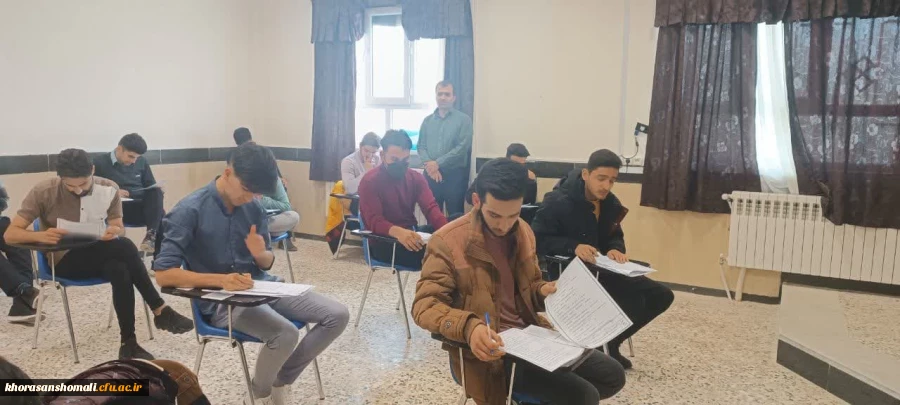 برگزاری امتحانات نیمسال اول سال تحصیلی در پردیس های دانشگاه فرهنگیان 2