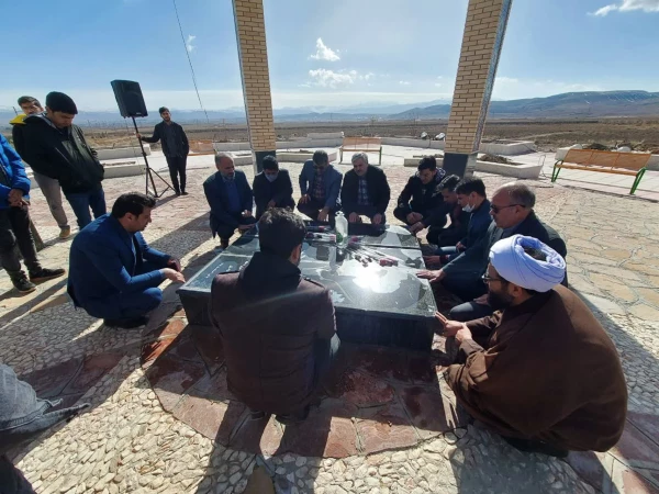 گلباران و غبارروبی مزار شهدای گمنام دانشگاه