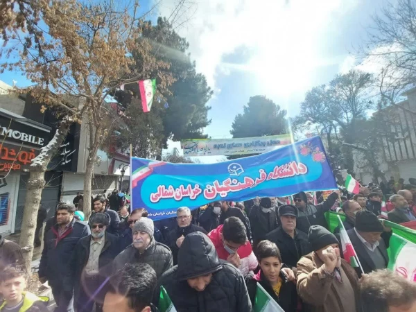 حضور پرشور و انقلابی دانشجومعلمان ، اساتید . کارکنان دانشگاه فرهنگیان در راهپیمایی پرشور 22 بهمن  4