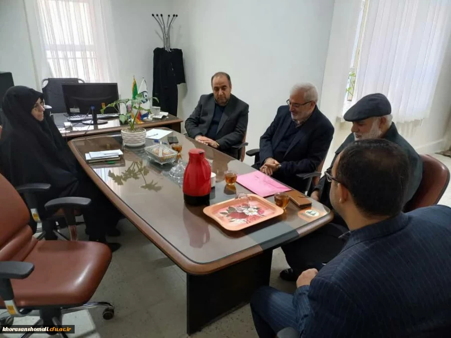 حضور معاون محترم حفاظت فیزیکی دانشگاه آقای دکتر جلیلیان در جلسه مدیریت امور پردیس ها با اداره کل نوسازی استان و بازدید از فعالیتهای عمرانی و فرهنگی و آموزشی دانشگاه 2