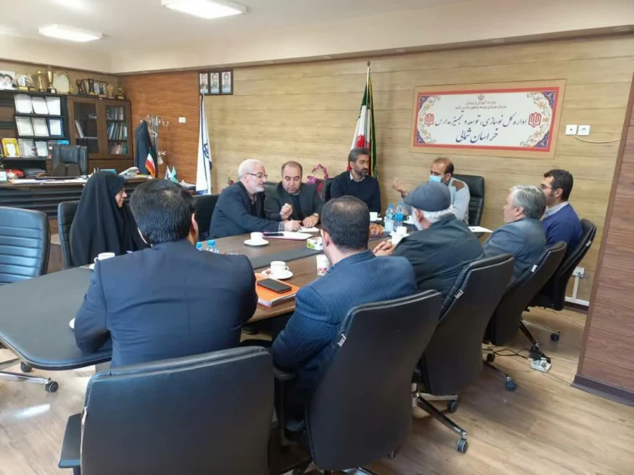 حضور معاون محترم حفاظت فیزیکی دانشگاه آقای دکتر جلیلیان در جلسه مدیریت امور پردیس ها با اداره کل نوسازی استان و بازدید از فعالیتهای عمرانی و فرهنگی و آموزشی دانشگاه 3