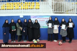 برگزاری اولین لیگ والیبال دختران دانشگاه فرهنگیان استان  2