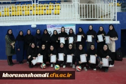 برگزاری اولین لیگ والیبال دختران دانشگاه فرهنگیان استان  4