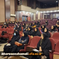 شرکت دانشجومعلمان دختر در همایش ازدواج به هنگام ،آسان و پایدار  2