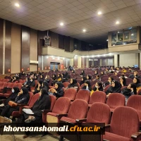 شرکت دانشجومعلمان دختر در همایش ازدواج به هنگام ،آسان و پایدار  3