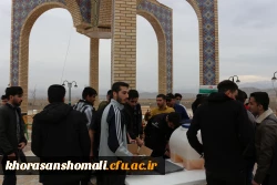 برپایی ایستگاه صلواتی بمناسبت ایام شعبانیه در محل گلزار شهدای گمنام 2