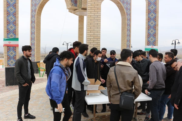 برپایی ایستگاه صلواتی بمناسبت ایام شعبانیه در محل گلزار شهدای گمنام 3