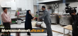 قدردانی مسئولین پردیس امام جعفر صادق(ع) از کارکنان شاغل در مشاغل سخت در سرای دانشجویی 6