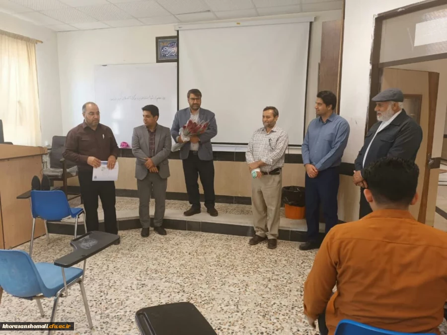 تقدیر ریاست دانشگاه از اساتید پردیس های دانشگاه فرهنگیان به مناسبت گرامیداشت مقام معلم 2