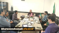 جلسه ستاد برگزاری مراسم گرامیداشت مقام معلم در پردیس برادران دانشگاه فرهنگیان خراسان شمالی 2