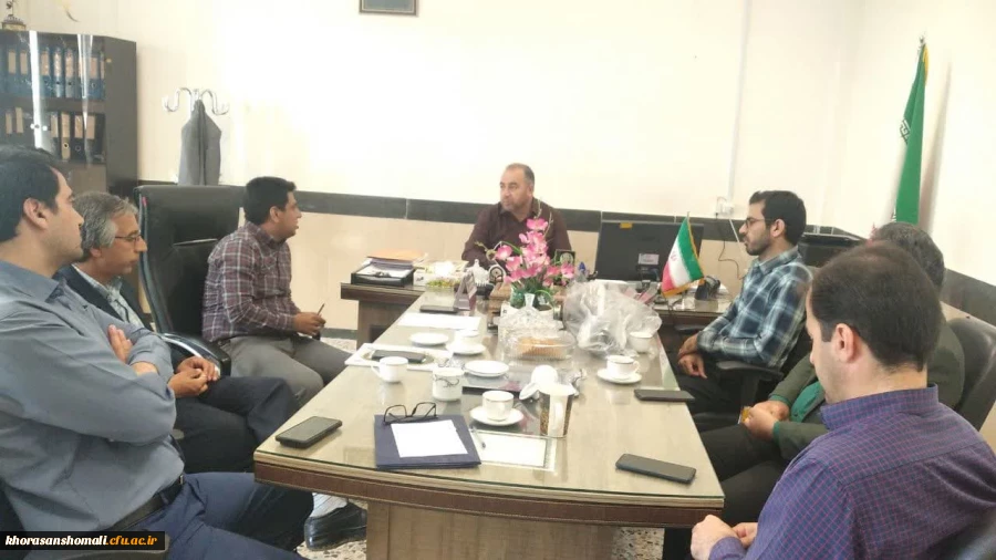 جلسه ستاد برگزاری مراسم گرامیداشت مقام معلم در پردیس برادران دانشگاه فرهنگیان خراسان شمالی 2