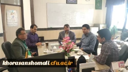 جلسه ستاد برگزاری مراسم گرامیداشت مقام معلم در پردیس برادران دانشگاه فرهنگیان خراسان شمالی 3