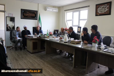 دومین جلسه برگزاری همایش استانی مقالات علمی با محوریت قرآن در دفتر مدیریت استان