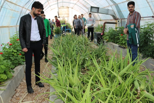 دیدار مسئولین حوزه دانشجویی و جمعی از دانشجویان رشته مشاوره از دانش آموزان با نیازهای ویژه مجنمع امام خامنه ای شهرستان بجنورد 6