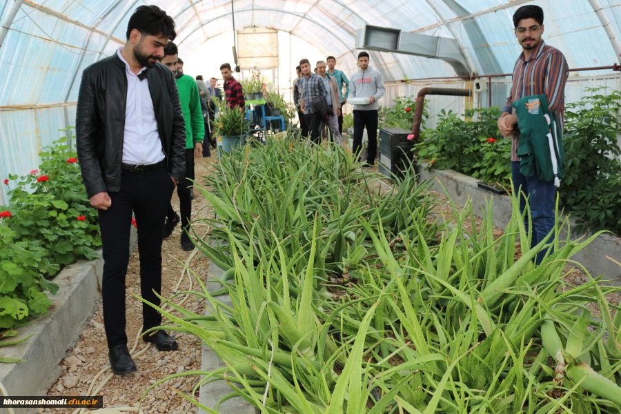 دیدار مسئولین حوزه دانشجویی و جمعی از دانشجویان رشته مشاوره از دانش آموزان با نیازهای ویژه مجنمع امام خامنه ای شهرستان بجنورد 6