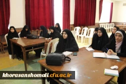 برگزاری سلسله کارگاه های پژوهشی مهارت های مقاله نویسی پردیس خواهران 4