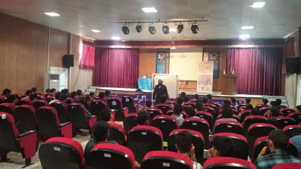 برگزاری دوره آموزشی و تربیتی معراج به مدت دو روز (۴و ۵ خرداد) در محل سالن اجتماعات پردیس امام محمد باقر (ع) ویژه دانشجومعلمان ورودی ۱۳۹۸ و ۱۴۰۱ با همکاری دانشگاه فرهنگیان و ستاد اقامه نماز خراسان شمالی 2