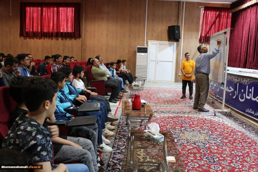 برگزاری دوره کارورزی آموزش ریاضی با حضور دانش آموزان پسر در دانشگاه فرهنگیان در جهت ارتقای سطح کیفی تدریس دانشجومعلمان زیر نظر دکتر لنگری 5