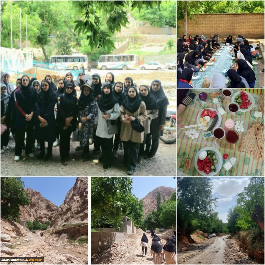 اردوی تفریحی دانشجومعلمان به روستای روئین 2