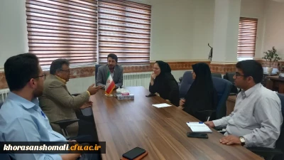 نشست مسئولان دانشگاه با مدیرکل کانون پرورش فکری کودکان و نوجوانان استان