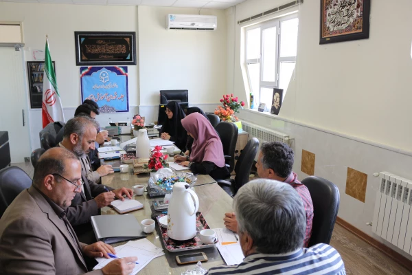 برگزاری جلسه شورای آموزش استان در دفتر مدیریت استان 2