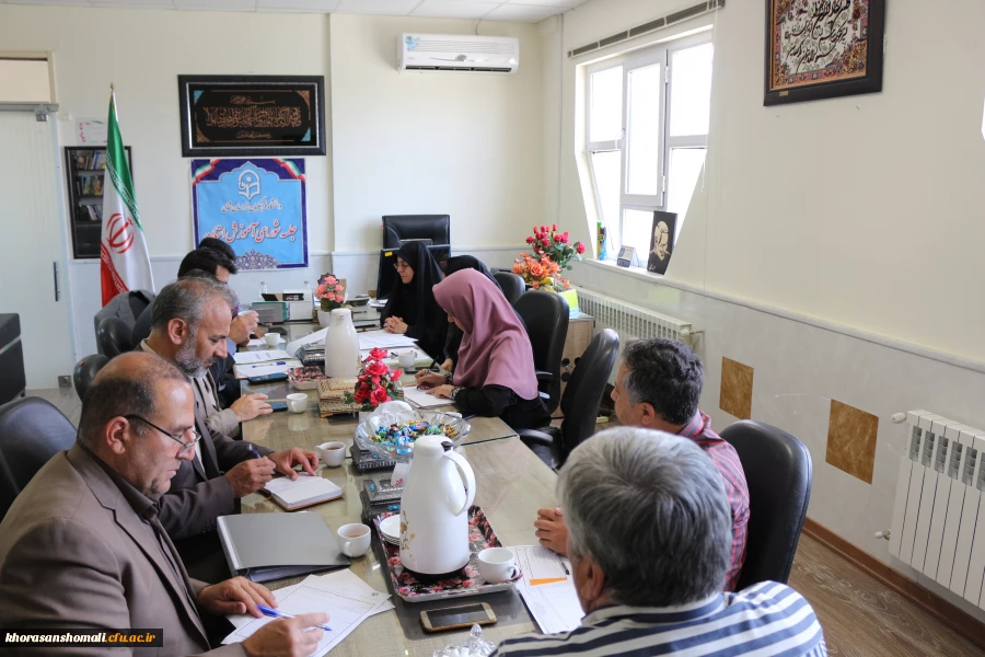 برگزاری جلسه شورای آموزش استان در دفتر مدیریت استان 2