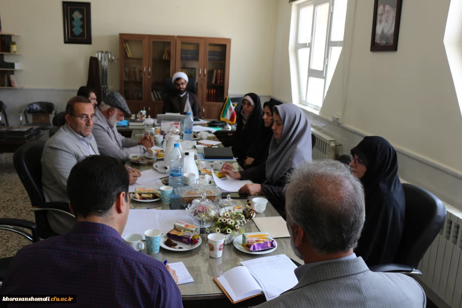 برگزاری جلسه هم اندیشی همکاران محترم حوزه آموزش دانشگاه فرهنگیان خراسان شمالی  3